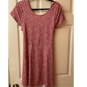 NWT Hollister Floral Dress with Cross Back